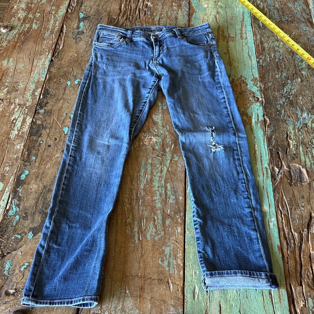 Kut from the Kloth Women's Straight Leg Blue Jeans